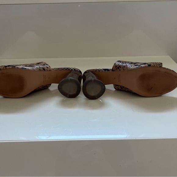Women’s snakeskin mules, Zara, size 6, in excellent condition - Picture 9 of 9